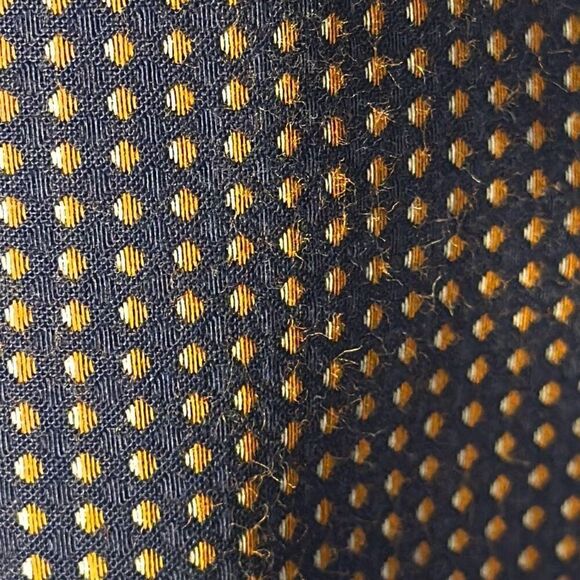 Johnston & Murphy Blue Orange Dot  Long Sleeve Button Down Dress shirt size XXL - Picture 2 of 8